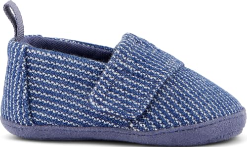 TOMS Jungen Crib Alpargata Espadrille zum Reinschlüpfen, Dark Sky dezente Streifen TOMS Jungen Crib Alpargata Espadrille zum Reinschlüpfen, Dark Sky dezente Streifen von TOMS
