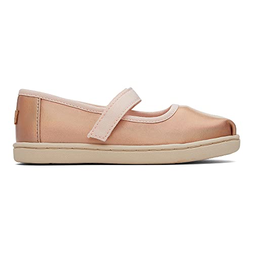 TOMS Jungen Mädchen Mary Jane Schuh, Rotgold-Metallic, 19.5 EU von TOMS