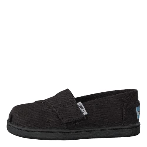 TOMS Unisex Kinder Alpargata Flache Slipper, SCHWARZ, 27 EU von TOMS