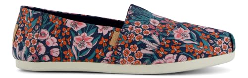 TOMS Mädchen Alpargata Classic Slip On - Little Kid & Big Kid, Dk Tea Mntn Prmrse, 37.5 EU TOMS Mädchen Alpargata Classic Slip On - Little Kid & Big Kid, Dk Tea Mntn Prmrse, 37.5 EU von TOMS