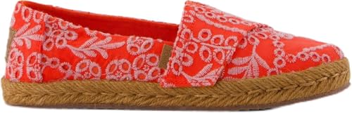 TOMS Mädchen Alpargata Rope 2.0 Espadrille zum Reinschlüpfen, rot von TOMS