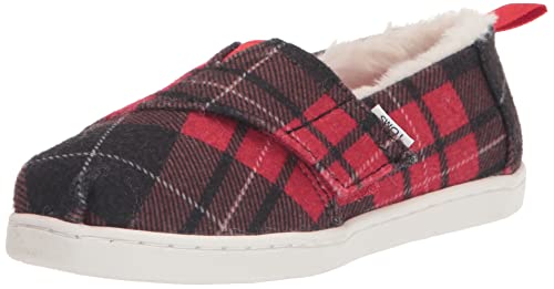 TOMS Mädchen Alpargata Tiny Slipper, Rot, 21 EU von TOMS