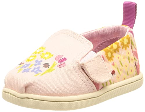 TOMS Mädchen Alpargata Twin Gore Slipper, Rose, 21 EU von TOMS