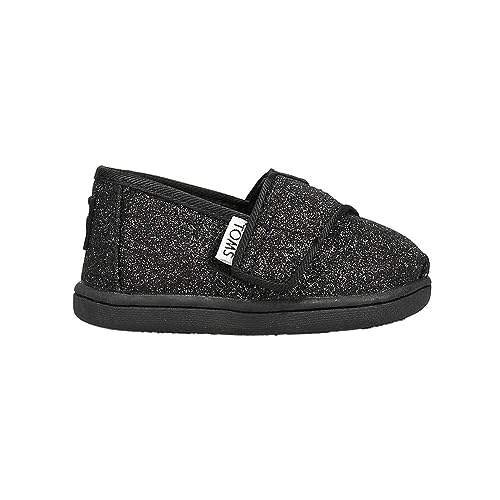 TOMS TINY ALPARGATA Espadrille Kunststoff Mädchen,SCHWARZ,24.5EU von TOMS