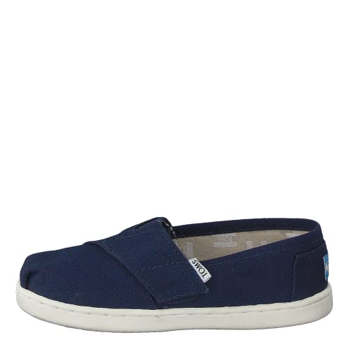 TOMS Unisex Kinder Alpargata Flache Slipper, MARINEBLAU, 17.5 EU von TOMS