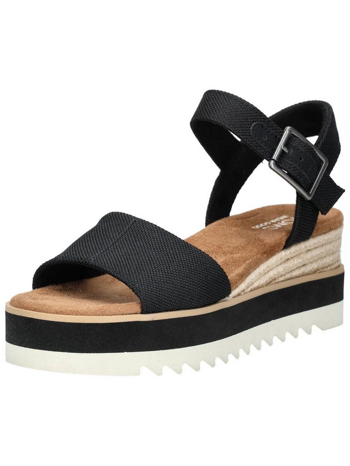TOMS TOMS Sandalen Textil Keilsandalette von TOMS