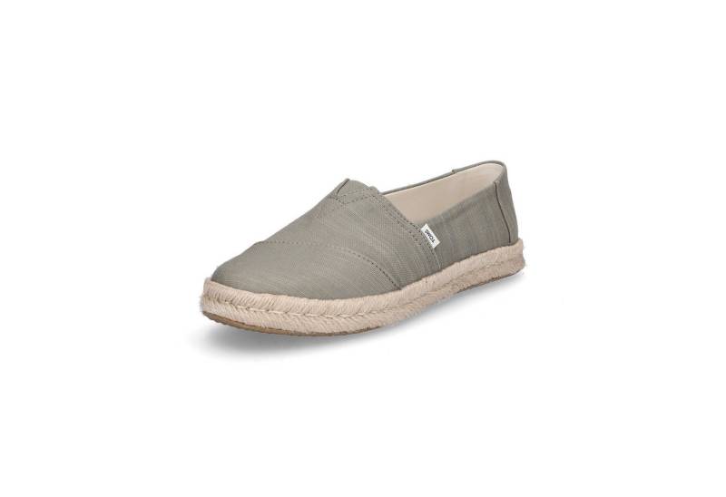 TOMS Toms Damen Espadrille Alpargata Rope 2.0 olive Slipper von TOMS