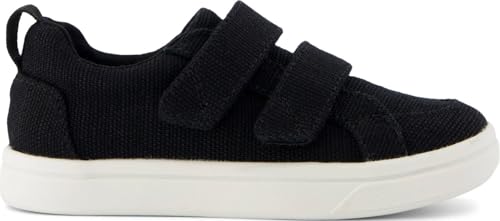 TOMS Unisex Kinder Cruz Double Strap Sneaker mit Klettverschluss, Black Heritage Canvas TOMS Unisex Kinder Cruz Double Strap Sneaker mit Klettverschluss, Black Heritage Canvas von TOMS