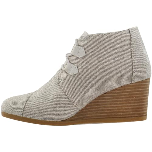 TOMS Women's, Kala Wedge Bootie Natural 9 M von TOMS