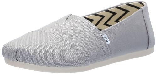 Toms Damen Espadrilles, Grau Sneaker, Drizzle Grey Recycled Cotton Canvas, 42.5 EU von TOMS