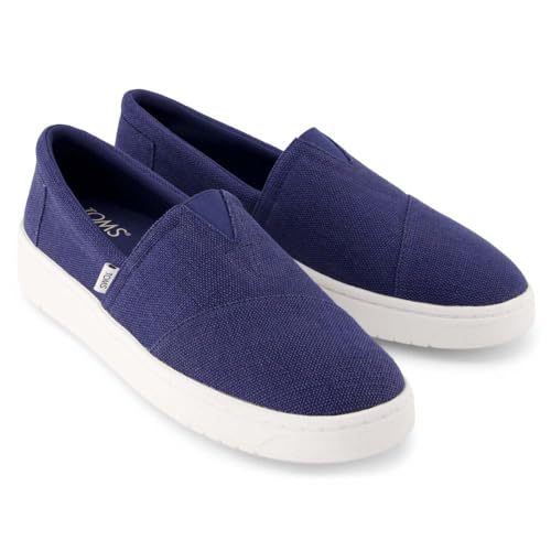 Toms Herren Trvl Lite Espadrilles, Blau Sneaker, Cadet Blue Heritage Canvas, 44 EU von TOMS