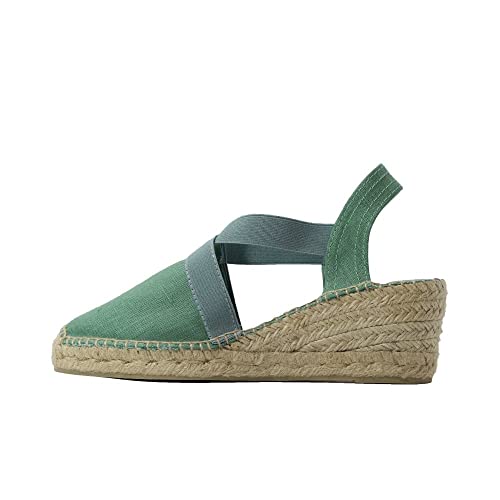 Toni Pons Damen-Espadrille aus Baumwolle - TER - Minze, 37 EU von Toni Pons