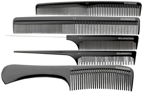 TONDEO Kammset Kautschuk 5-teilig von TONDEO