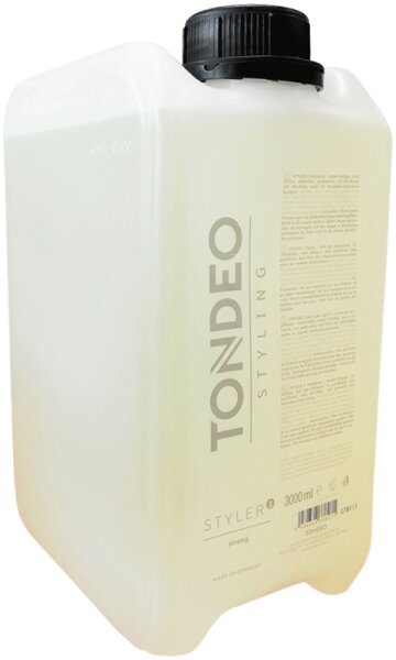 TONDEO Styling Styler 1 Haarspray ohne Treibgas Strong Nachfüll-Kanister 3000 ml von TONDEO