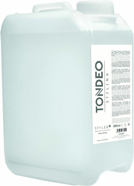 TONDEO Styling Styler 2 Haarlack ohne Treibgas Extra Strong 3000 ml von TONDEO