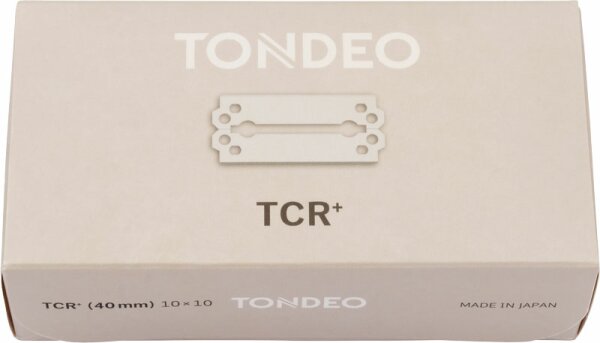 TONDEO TCR Kabinett-Klingen 10x10 Stk. (100 Klingen) von TONDEO
