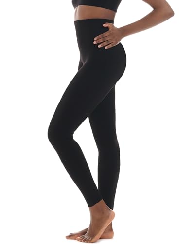 TONEST Shapewear Damen - Shaping Leggings - High-Waist - Bauchweg Hose - hohe Taille - formt Bauch, Beine, Po - 4000-MS-CC (S, Schwarz) von TONEST