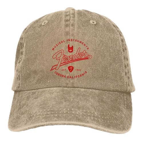 Baseballkappe Hiphop Sonnenhut Fender Musikgitarre Baseballkappe Merch Fashion Distressed Washed Sun Cap Unisex Outdoor Running Golf Hats Cap Snapback Geburtstagsgeschenke Baseballkappe Hiphop Sonnenhut Fender Musikgitarre Baseballkappe Merch Fashion Distressed Washed Sun Cap Unisex Outdoor Running Golf Hats Cap Snapback Geburtstagsgeschenke von TONFON