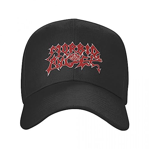 TONFON Baseballkappe Hiphop Sonnenhut Morbid Angel Cap Baseballkappe Luxushut Damen Herren Strand Herrenmode Sonnenschutz Golfkappe Snapback Einstellbar Geburtstagsgeschenke von TONFON