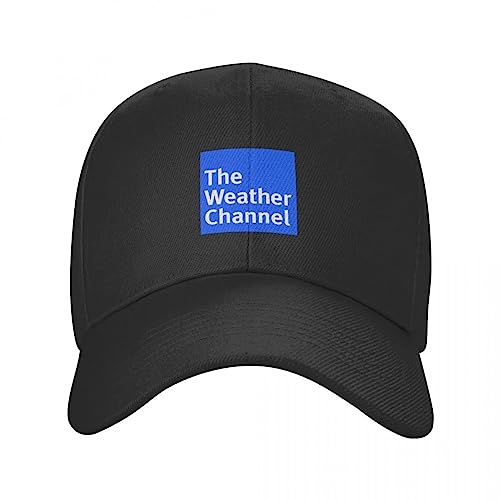 TONFON Baseballkappe Hiphop Sonnenhut The Weather Channel Cap Baseballkappe Icon Hut Damenmode Sonnenschutz Golfkappe Snapback verstellbare Geburtstagsgeschenke von TONFON