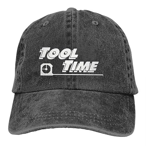 TONFON Baseballkappe Hiphop Sonnenhut Tool Time Klassische Baseballkappe für Männer und Frauen Hut mit schützendem Visier Snapback Snapback Geburtstagsgeschenke von TONFON