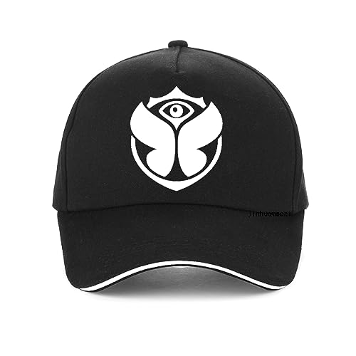 TONFON Unisex-Baseballkappe Tomorrowland Music Print Baseballkappe für Männer und Frauen Verstellbare Kappe mit Rückenverschluss Unisex von TONFON