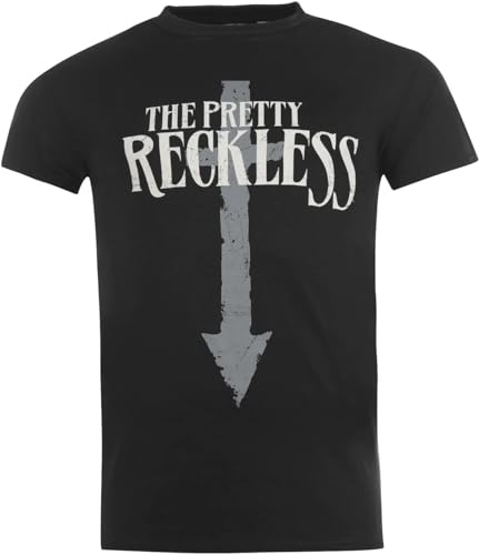 Pretty Reckless T-Shirt Grafik Herren Basic Kurzarm Unisex Baumwolle Casual T-Shirt Schwarz, Schwarz , M von TONGFENG