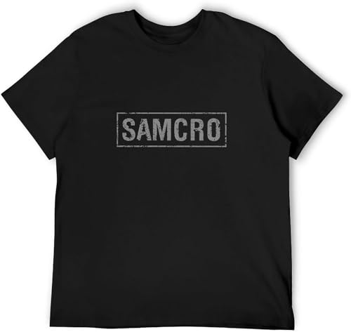 TONGFENG Samcro Banner T-Shirt Herren, Schwarz , 3XL von TONGFENG