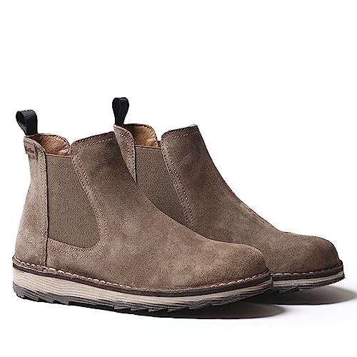 Toni Pons Damenstiefelette aus Wildleder - ISONA-SY - Taupe, 36 EU von Toni Pons