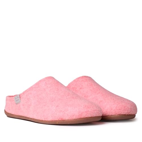 Toni Pons Damen-Hausschuh aus recyceltem Filz – MONA-FR – Rosa, 36 EU von Toni Pons