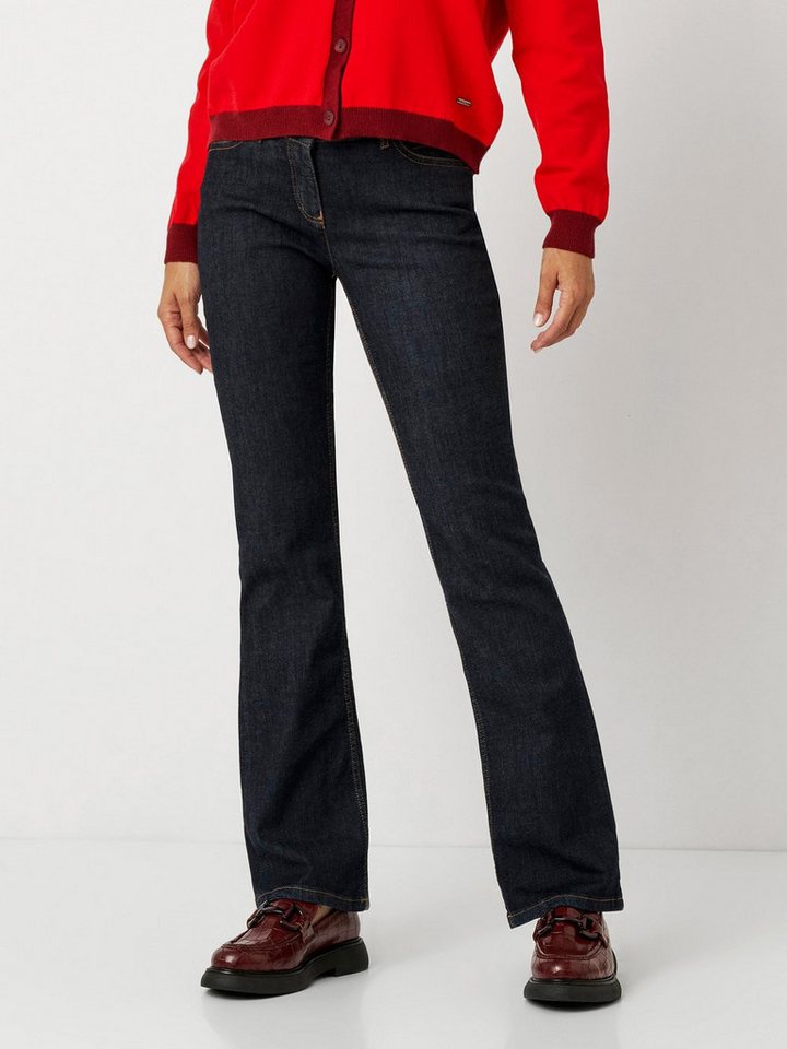 TONI 5-Pocket-Hose Perfect Shape Bootcut mit Kontrastnähten von TONI