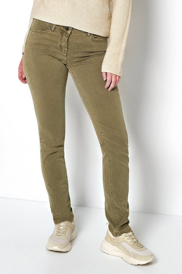 TONI 5-Pocket-Jeans Perfect Shape aus softem, gefärbtem Denim von TONI