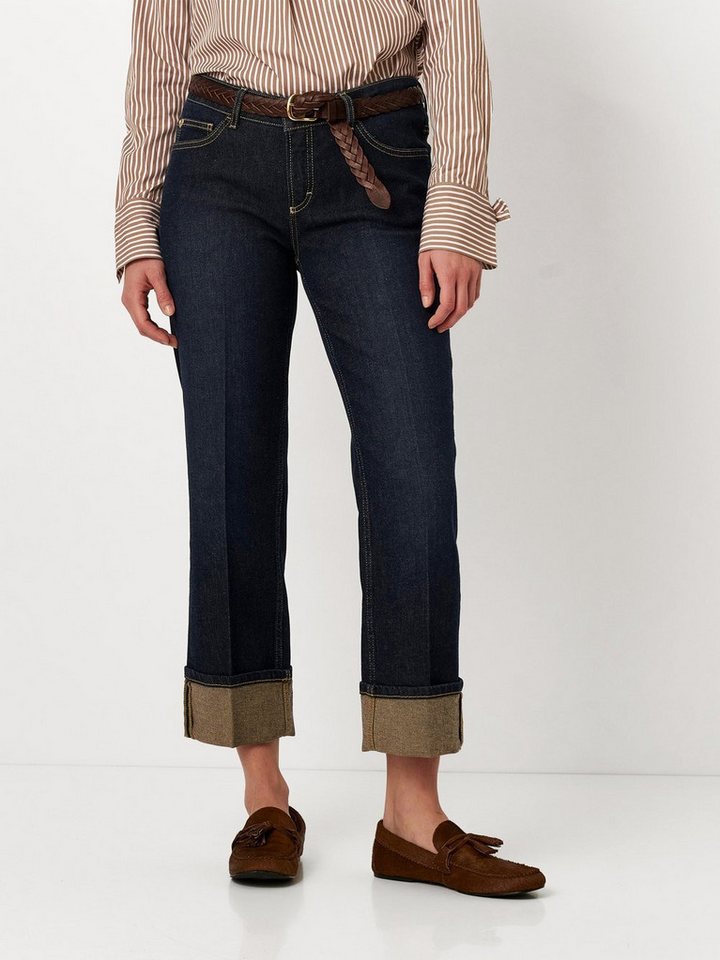 TONI Bootcut-Jeans Ella mit breit umgeschlagenen Säumen von TONI