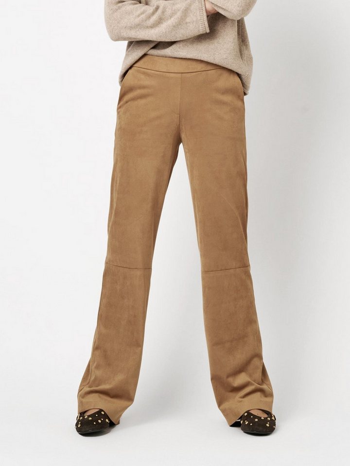 TONI Bootcuthose Jenny in Velourleder-Optik von TONI