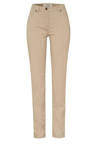 TONI Damen 5-Pocket-Hose »Perfect Shape« aus Softer Baumwolle 38 beige | 072 von TONI