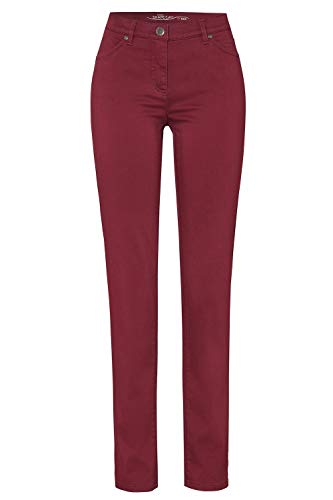 TONI Damen 5-Pocket-Hose »Perfect Shape« mit Bodyshaping-Effekt 46K Bordeaux von TONI