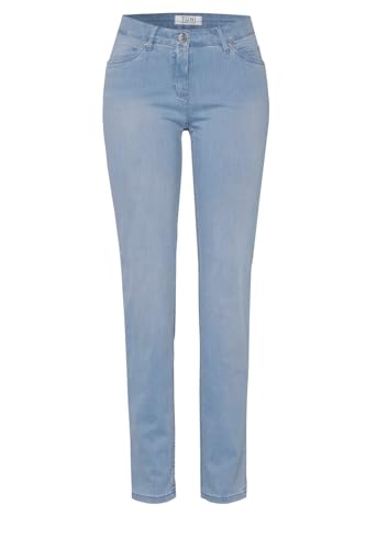 TONI Damen 5-Pocket-Jeans »Perfect Shape« mit Schmückung auf den Hinterhosentaschen 42 Light Blue | 532 von TONI