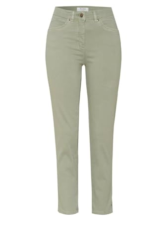 TONI Damen 5-Pocket-Jeans »be Loved« in 7/8-Länge 46 Khaki | 649 von TONI