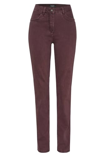 TONI Damen 5-Pocket-Jeans »be Loved« mit hohem Bund 42K Dark red | 292 von TONI