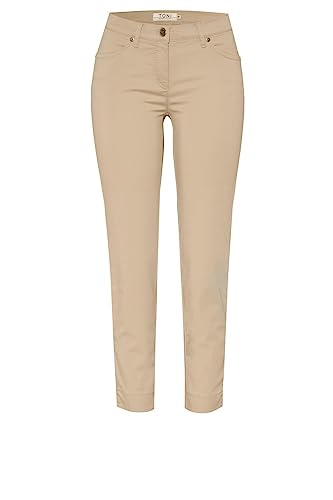 TONI Damen 7/8-Hose »Perfect Shape« aus Softer Baumwolle 38 beige | 072 von TONI