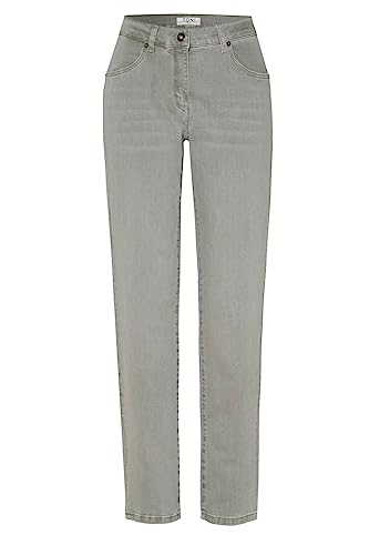 TONI Damen Comfort-fit-Jeans »Honey« in entspannter Passform 50K Khaki | 642 von TONI