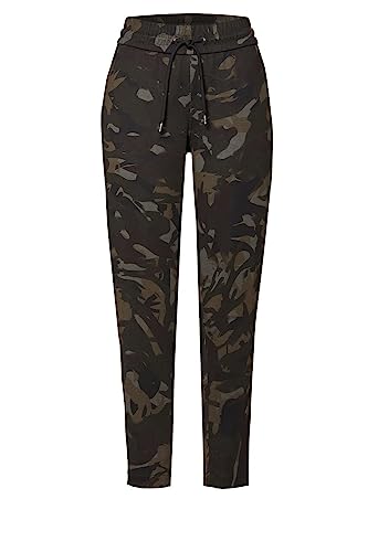 TONI Damen Jogger Pants »Sue« mit Camouflage 38 dunkelgrün | 690 von TONI