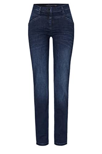 TONI Damen 5-Pocket-Jeans »Perfect Shape« mit Hüftsattel vorne 46 mid Blue | 564 von TONI