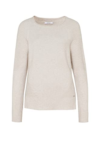 TONI Damen Strickpullover »Ginevra« aus weichem Strukturstrick 42 Ecru | 070 von TONI