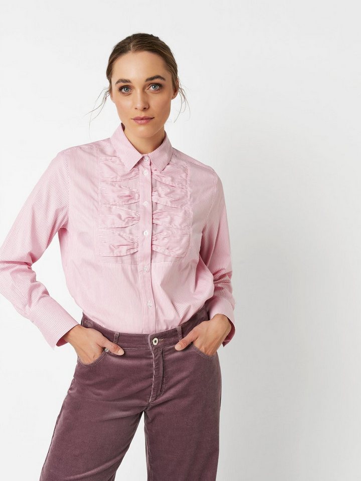 TONI Hemdbluse Alma mit feinen Streifen und Schleifendetail von TONI