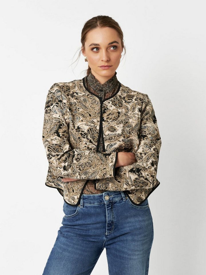 TONI Kurzjacke Karla aus Jacquard in Paisley-Muster von TONI