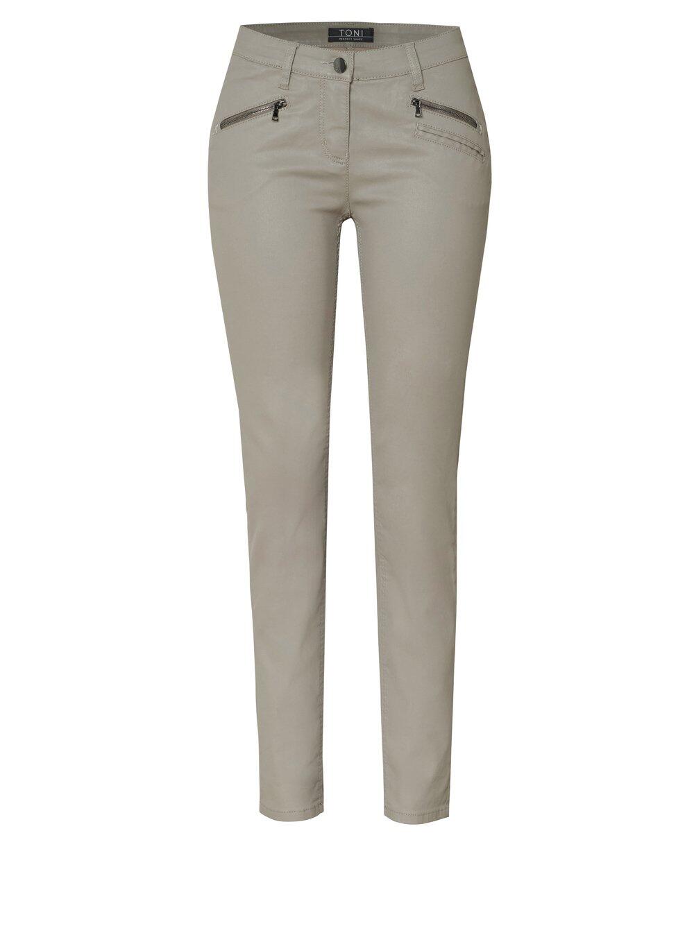 TONI - Perfect Shape Skinny Zip taupe - Gr. - 46 von TONI