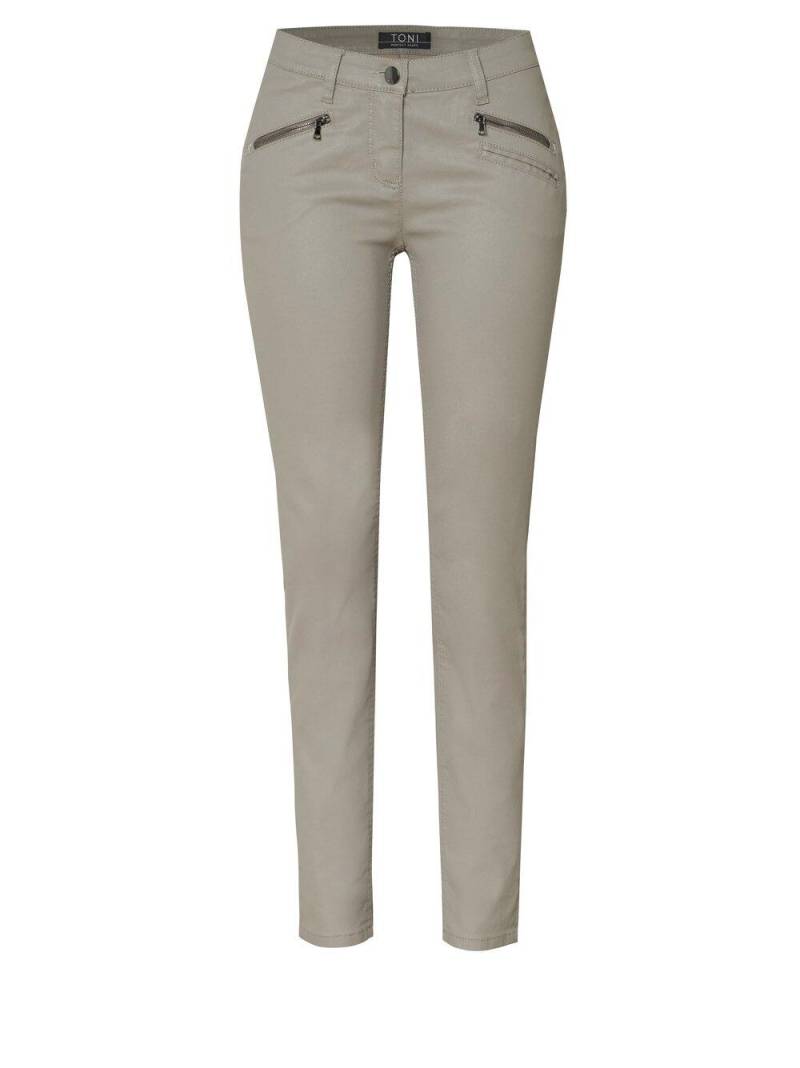 TONI - Perfect Shape Skinny Zip taupe - Gr. - 46 von TONI