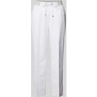 TONI Wide Leg Stoffhose mit verkürztem Schnitt Modell 'Sue' in Weiss, Größe 40 von TONI