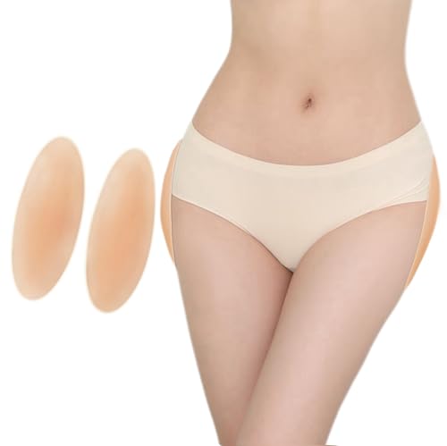 TONIFIO Hip Enhancer Shapewear für Frauen, Silikon Hip Pads, Selbstklebende Butt Pads, Hip Dip Filler & Corrector, Transparent, Einheitsgröße TONIFIO Hip Enhancer Shapewear für Frauen, Silikon Hip Pads, Selbstklebende Butt Pads, Hip Dip Filler & Corrector, Transparent, Einheitsgröße von TONIFIO